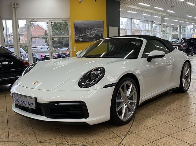 Pure white Gebraucht 2020 Porsche 992 Cabrio | 119.850 € (Fairer Preis) - Bild 1/4