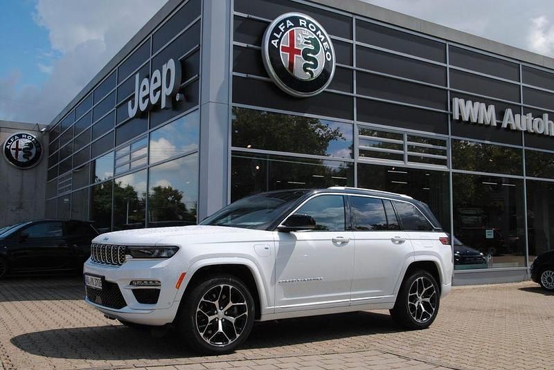 Bright white Gebraucht 2022 Jeep Grand Cherokee Summit SUV | 77.990 € - Bild 1/4