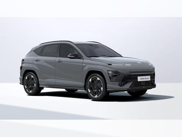 Grau (shadow grey) Neu 2025 Hyundai Kona N Line SUV | 33.000 € (Superpreis) - Bild 1/4