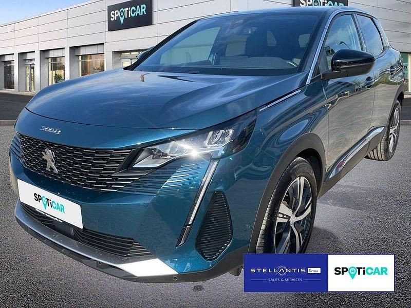 Blau Gebraucht 2023 Peugeot 3008 Allure SUV | 22.190 € (Superpreis) - Bild 1/4