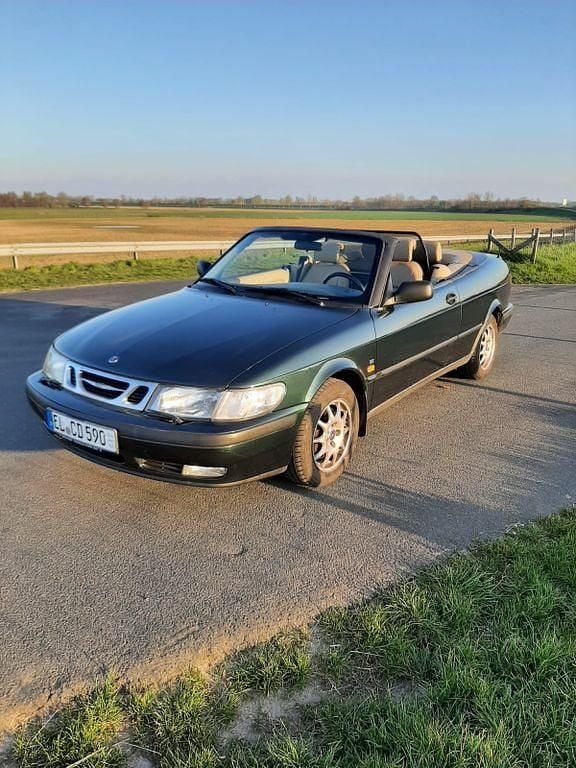 Gebraucht Saab 9-3 Cabriolet 131 PS (96 kW) 1998 Grün Cabrio