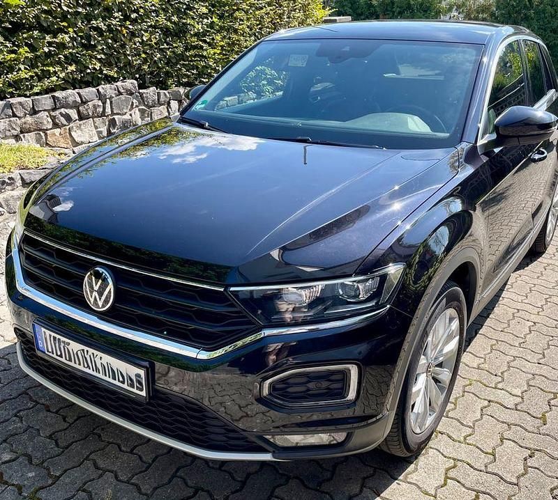 Schwarz Gebraucht 2020 VW T-Roc Sport SUV | 18.450 € (Fairer Preis) - Bild 1/4