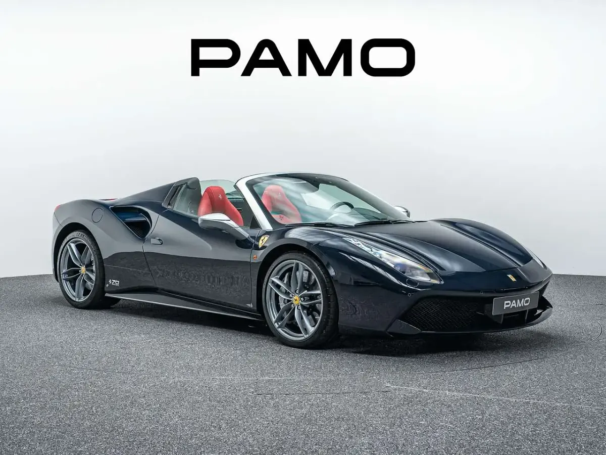Gebraucht Ferrari 488 670 PS (492 kW) 2017 Blau Cabrio