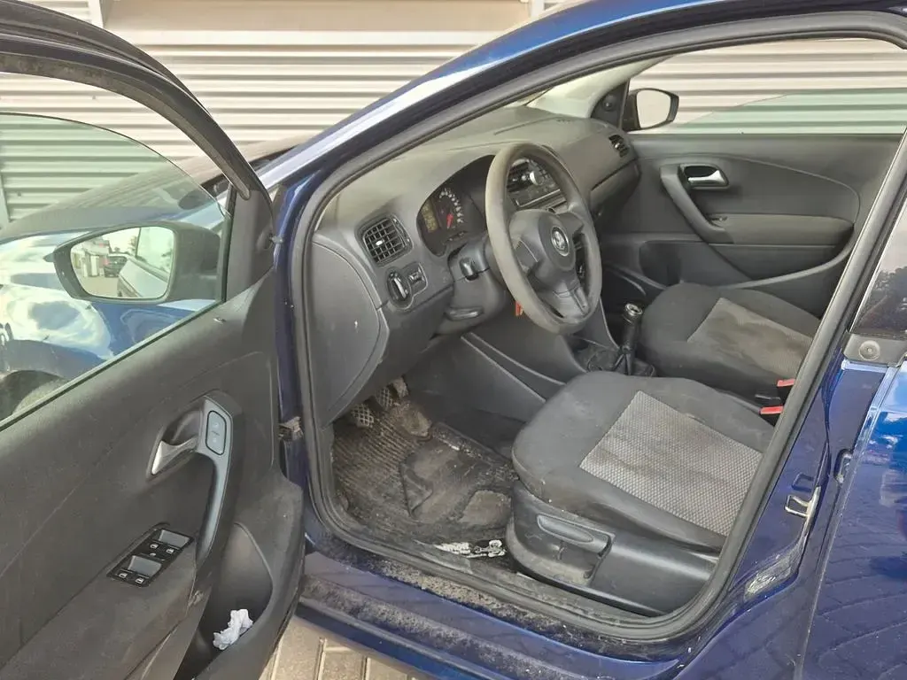 Gebraucht VW Polo Trendline 75 PS (55 kW) 2009 Blau Kleinwagen