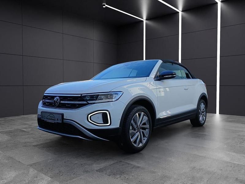 Pure white Neu 2025 VW T-Roc Cabriolet Goal Cabrio | 39.836 € (Fairer Preis) - Bild 1/4