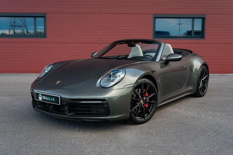 Grün Gebraucht 2019 Porsche 911 Carrera 4S Cabriolet Cabrio | 130.000 € (Fairer Preis) - Bild 1/4