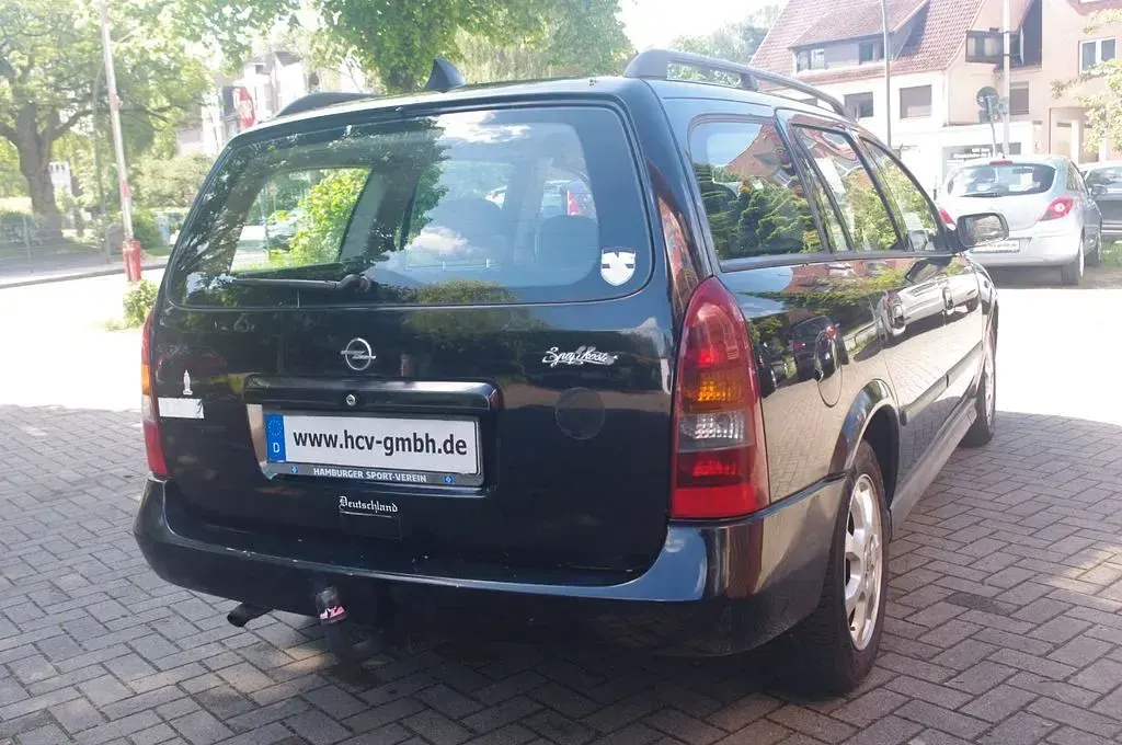 Brugt Opel Astra Njoy 101 HK (74 kW) 2004 Sort Sedan