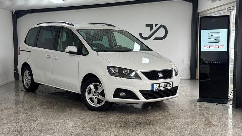 Gebraucht Seat Alhambra Style 177 PS (130 kW) 2013 Weiß Van / Kleinbus