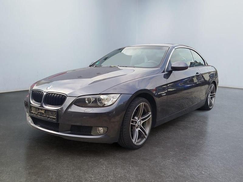 Schwarz Gebraucht 2007 BMW 320 Cabriolet Sport Line Cabrio | 4.990 € (Superpreis) - Bild 1/4