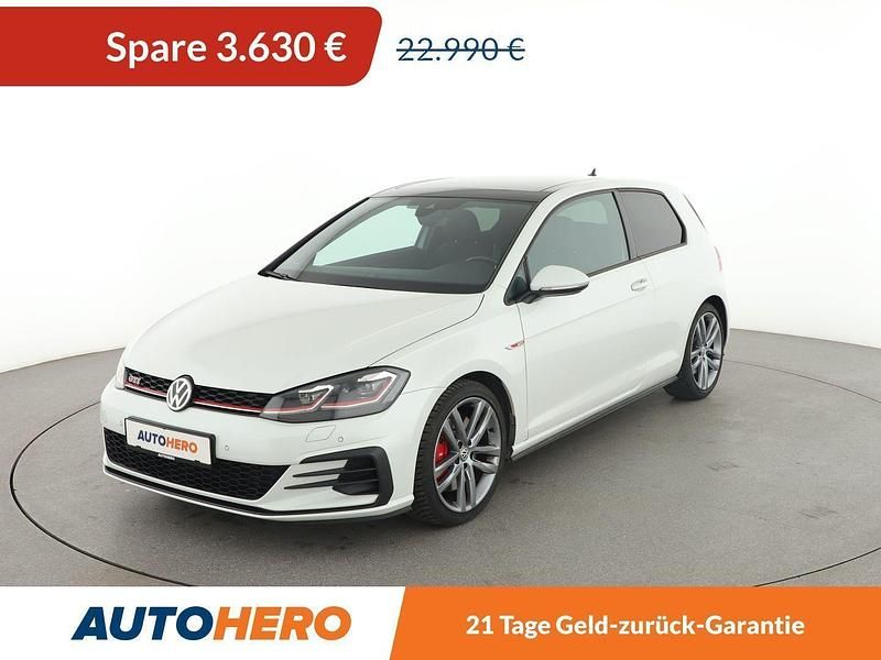 Weiß Gebraucht 2019 VW Golf VII GTI Limousine | 19.360 € (Guter Preis) - Bild 1/3