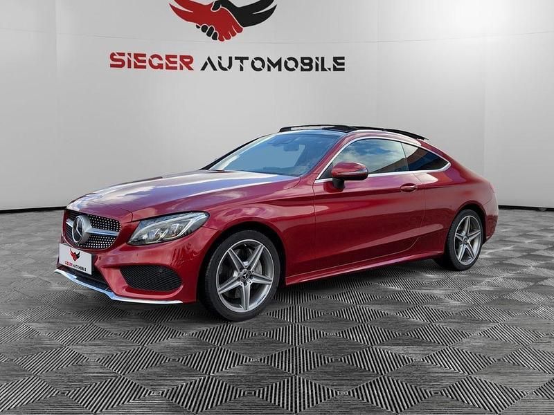 Gebraucht Mercedes C250 AMG line 225 PS (165 kW) 2018 Rot Coupé