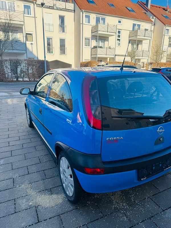 Gebraucht Opel Corsa Elegance 77 PS (56 kW) 2003 Blau Kleinwagen