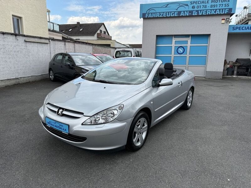 Silber Gebraucht 2004 Peugeot 307 CC Cabrio | 3.990 € (Teuer) - Bild 1/4