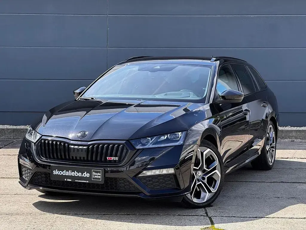 Gebraucht Skoda Octavia RS 245 PS (180 kW) 2022 Schwarz Limousine