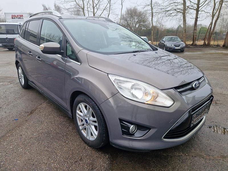 Gebraucht Ford Grand C-Max Titanium 140 PS (102 kW) 2013 Grau Van / Kleinbus