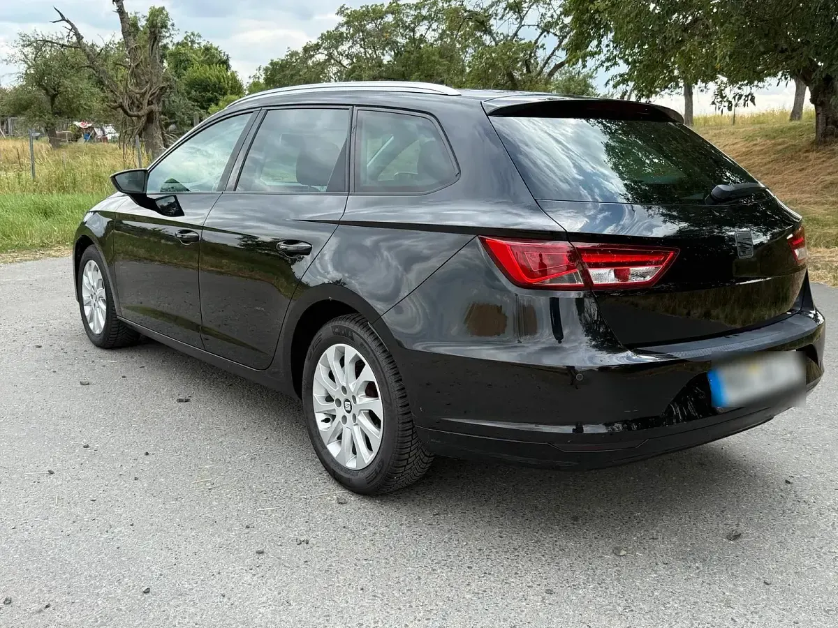 Gebraucht Seat Leon 110 PS (80 kW) 2015 Schwarz Kombi