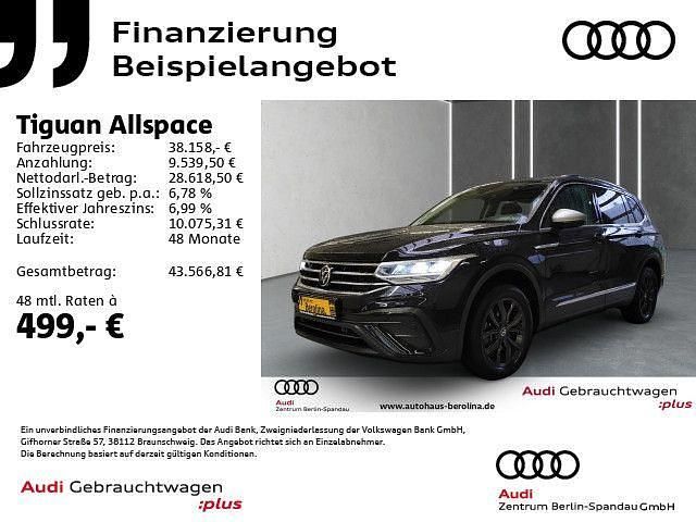 Schwarz Gebraucht 2024 VW Tiguan Allspace Move SUV | 38.158 € (Fairer Preis) - Bild 1/4