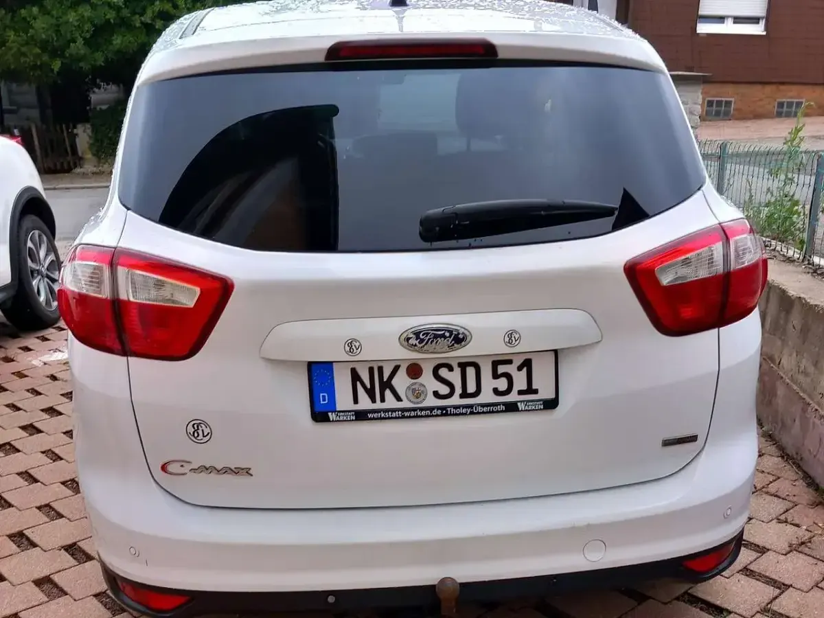 Gebraucht Ford C-MAX Champions Edition 117 PS (86 kW) 2012 Weiß Van / Kleinbus