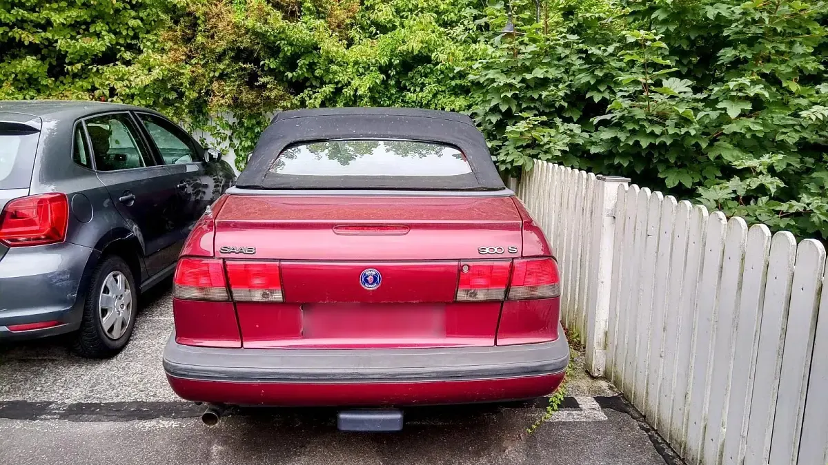 Gebraucht Saab 900 Cabriolet 128 PS (94 kW) 1994 Rot Cabrio