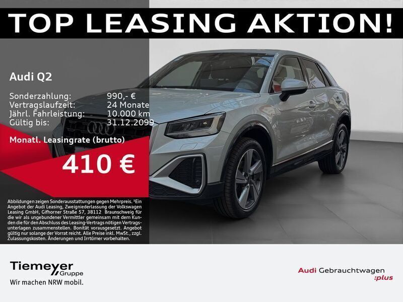 Tausilber metallic Gebraucht 2024 Audi Q2 S-Line SUV | 33.890 € (Etwas zu teuer) - Bild 1/4