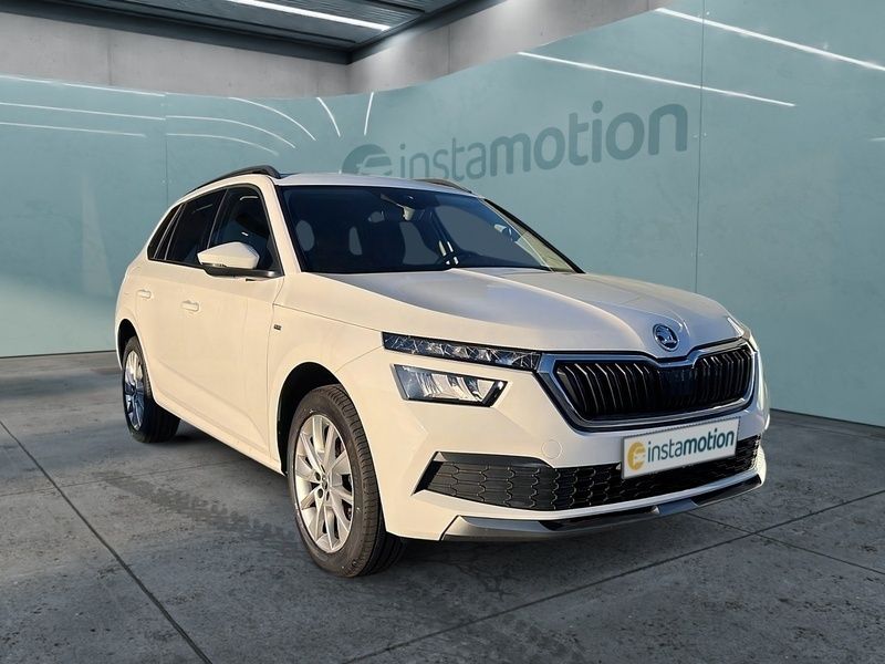 Weiß Gebraucht 2021 Skoda Kamiq Clever SUV | 18.958 € (Fairer Preis) - Bild 1/3