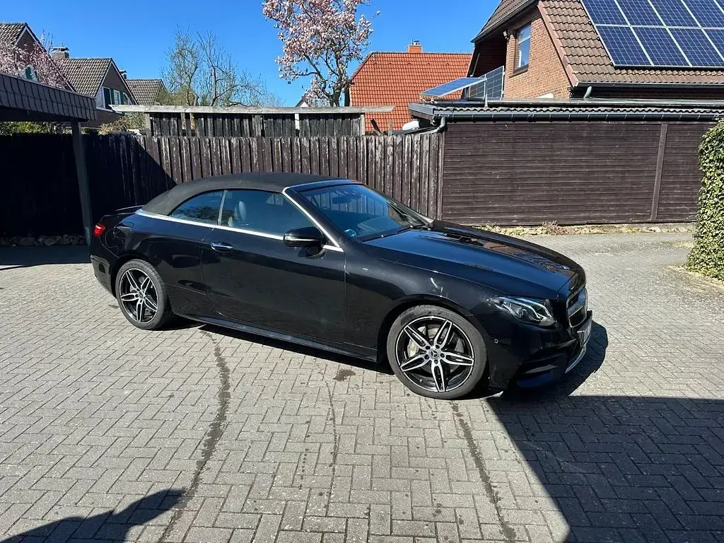 Brugt Mercedes E400 333 HK (244 kW) 2017 Sort Cabriolet