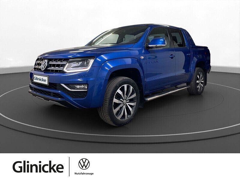 Ravennablau (metallic) Gebraucht 2019 VW Amarok Aventura Abholung | 38.980 € (Teuer) - Bild 1/4