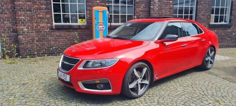 Rot Gebraucht 2012 Saab 9-5 Aero Limousine | 15.990 € - Bild 1/4