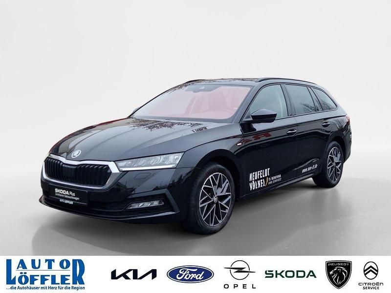 Gebraucht Skoda Octavia Clever 150 PS (110 kW) 2022 Schwarzmagic perleffekt (metallic) Kombi