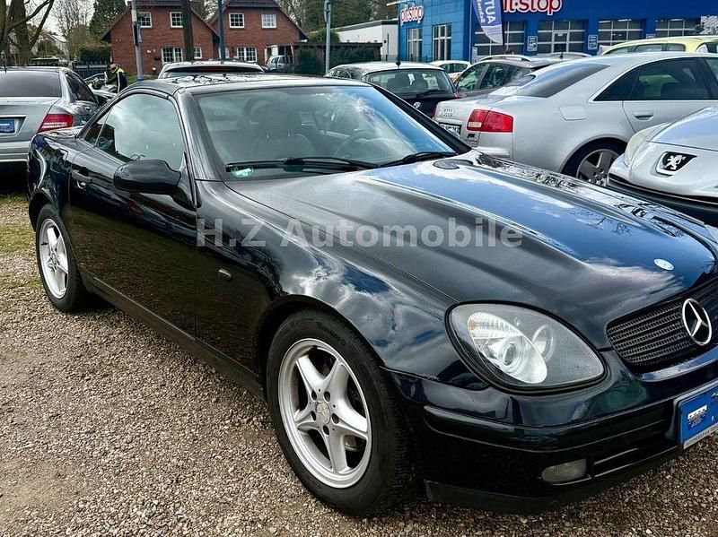 Gebraucht Mercedes SLK200 136 PS (100 kW) 1998 Schwarz Cabrio