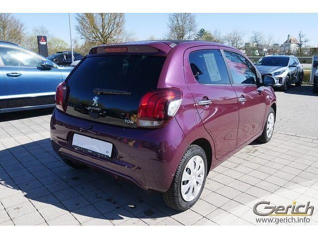Gebraucht Peugeot 108 Allure 82 PS (60 kW) 2015 Red purple violett metallic (metallic) Kleinwagen