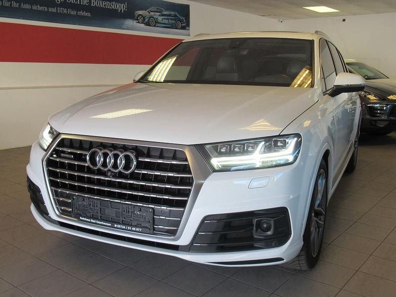 Weiß Gebraucht 2016 Audi Q7 S-Line SUV | 39.999 € (Teuer) - Bild 1/4