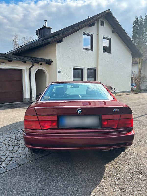 Second-hand BMW 850 300 CP (220 kW) 1992 Roșu Coupe