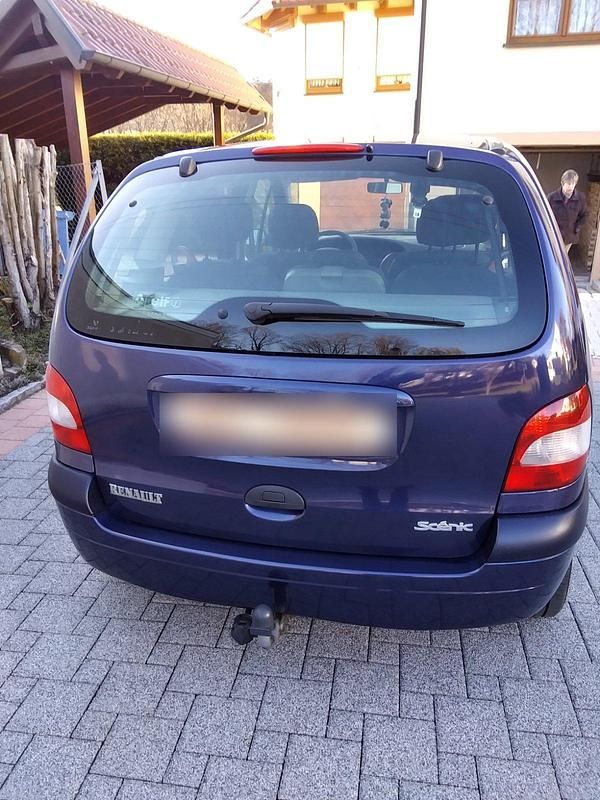 Gebraucht Renault Scénic 107 PS (78 kW) 2003 Blau Van / Kleinbus