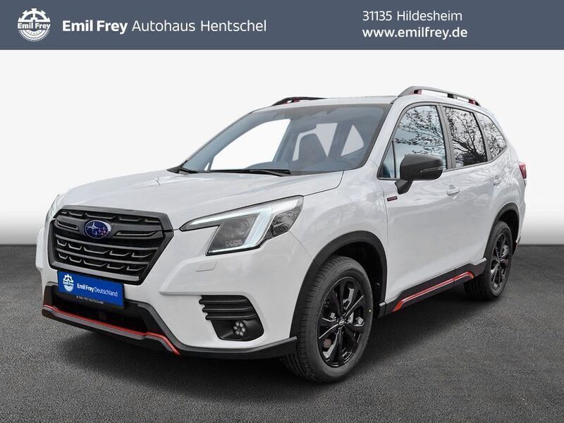 Crystal white pearl Neu 2024 Subaru Forester Exclusive+ SUV | 37.890 € (Fairer Preis) - Bild 1/4