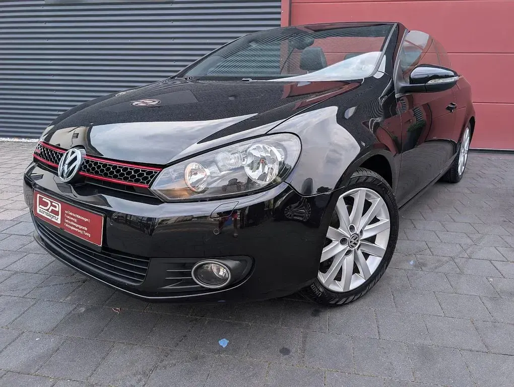 Gebraucht VW Golf Cabriolet Sportline 105 PS (77 kW) 2011 Schwarz Cabrio