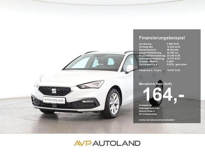 Weiß Gebraucht 2022 Seat Leon Style Kombi | 19.970 € (Guter Preis) - Bild 1/4