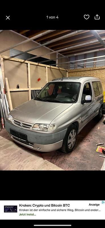 Silber Gebraucht 2003 Citroën Berlingo Van / Kleinbus | 700 € (Guter Preis) - Bild 1/4