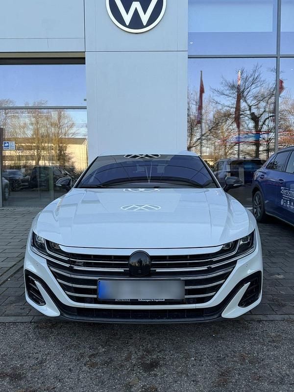 Weiß Gebraucht 2021 VW Arteon R-line Kombi | 29.991 € (Superpreis) - Bild 1/4