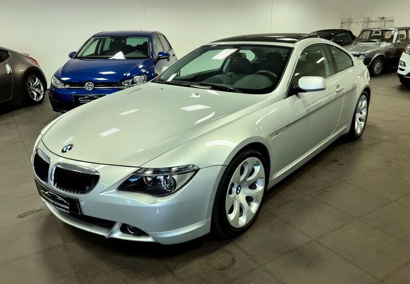 Titansilber metallic (metallic) Gebraucht 2006 BMW 630 Performance Coupé | 19.900 € - Bild 1/4