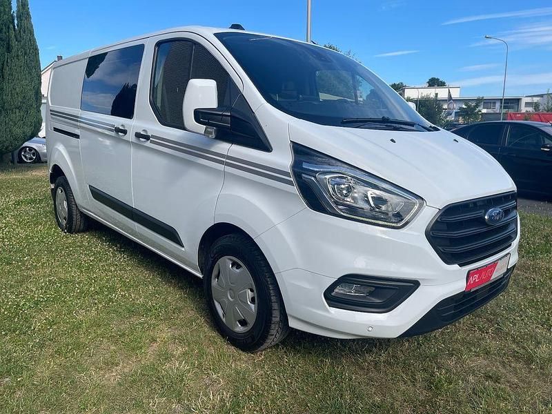 Gebraucht Ford Transit Custom Trend 131 PS (96 kW) 2020 Weiß Van / Kleinbus