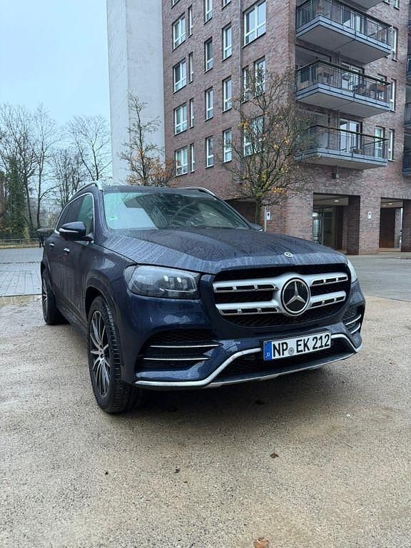 Blau Gebraucht 2020 Mercedes GLS400 SUV | 69.900 € (Superpreis) - Bild 1/4