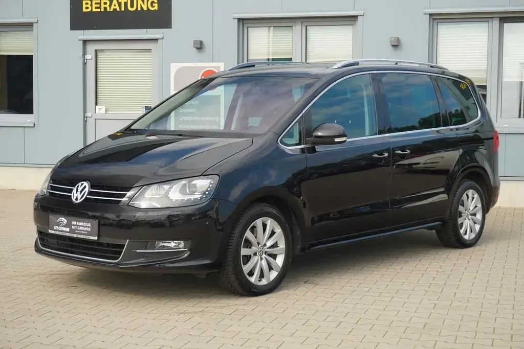 Gebraucht VW Sharan Highline 177 PS (130 kW) 2014 Schwarz Van / Kleinbus