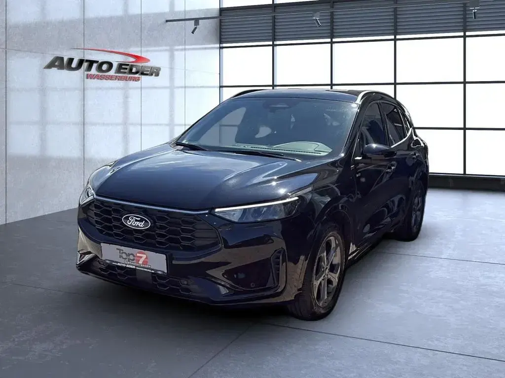 Gebraucht Ford Kuga ST-Line 186 PS (136 kW) 2025 Obsidianschwarz metallic (metallic) SUV