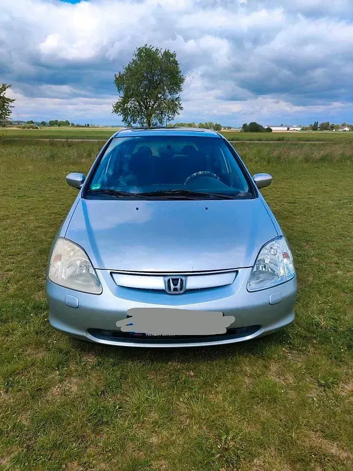 Gebraucht Honda Civic 110 PS (80 kW) 2001 Silber Limousine