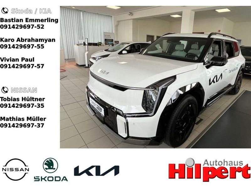 Gebraucht Kia EV9 GT-Line 283 kW (385 PS) 2024 (swp) snow white pearl m (metallic) SUV