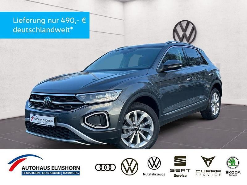 Indiumgrau metallic Gebraucht 2022 VW T-Roc Style SUV | 24.380 € (Fairer Preis) - Bild 1/4