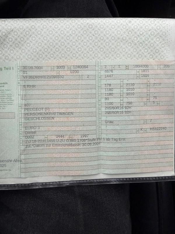 Gebraucht Peugeot 407 140 PS (102 kW) 2004 Silber Limousine