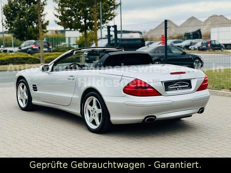 Gebraucht Mercedes SL500 AMG 306 PS (225 kW) 2002 Silber Cabrio