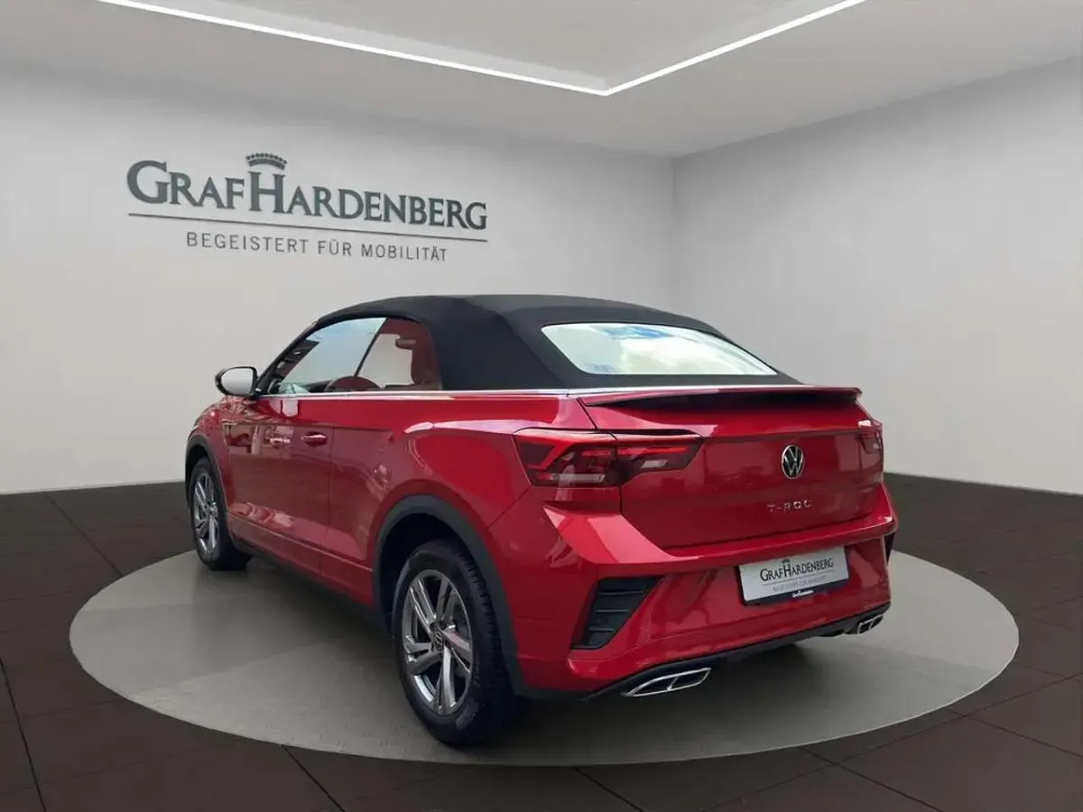 Gebraucht VW T-Roc Cabriolet R-line 150 PS (110 kW) 2025 Rot Cabrio